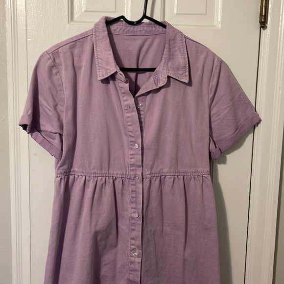 Dresses & Skirts - Lavender dress, size L, great condition!
